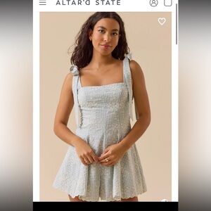 Altard State Gingham Romper